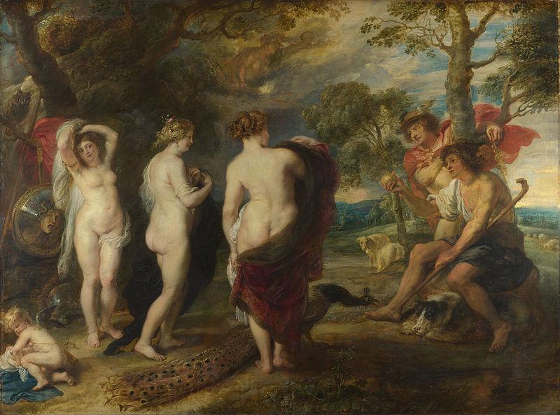 Peter Paul Rubens The Judgement of Paris Spain oil painting art